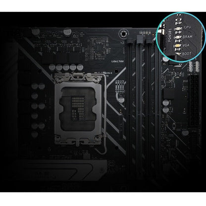 Asus Prime H670-Plus D4 Desktop Motherboard - Intel H670 Chipset - Socket Lga-1700 - Intel Optane Memory Ready - Atx PRIME H670-PLUS D4
