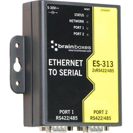 Brainboxes 2 Port Rs422/485 Ethernet To Serial Adapter