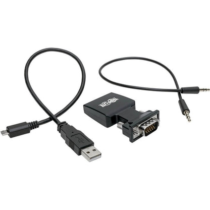 Tripp Lite P131-000-A-Disp Hdmi To Vga Active Adapter Video Converter With Audio (F/M)
