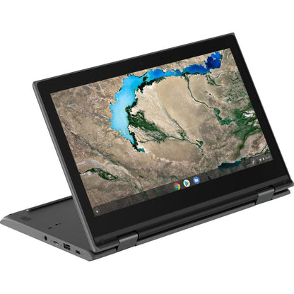 Lenovo 300E Chromebook 29.5 Cm (11.6") Touchscreen Hd Amd A4 4 Gb Ddr4-Sdram 32 Gb Emmc Wi-Fi 5 (802.11Ac) Chrome Os Black