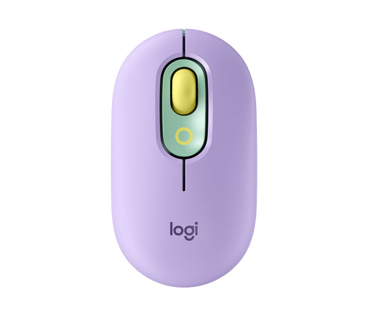 Logitech Pop Mouse Ambidextrous Rf Wireless+Bluetooth Optical 4000 Dpi