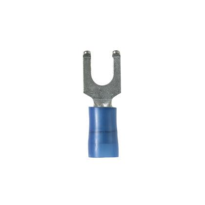 Panduit Pn14-10Ff-C Wire Connector Flanged Fork Blue