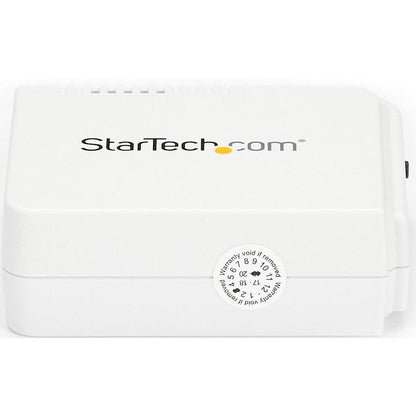 Startech.Com 1 Port Usb Wireless N Network Print Server With 10/100 Mbps Ethernet Port - 802.11 B/G/N