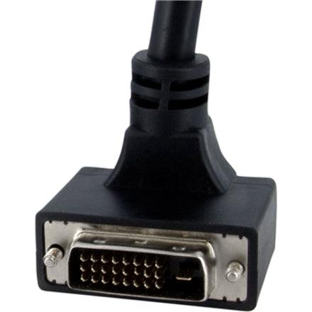Startech.Com 6 Ft 90&Deg; Upward Angled Dual Link Dvi-D Monitor Cable - M/M
