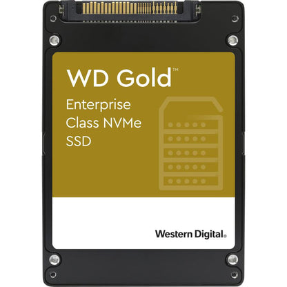 Western Digital Gold Wds768T1D0D 2.5" U.2 7.68Tb Pci-Express 3.1 X4, Nvme 1.3 Enterprise Solid State Drive