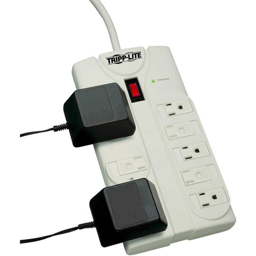 Tripp Lite Protect It! 8-Outlet Surge Protector, 25-Ft. Cord, 1440 Joules