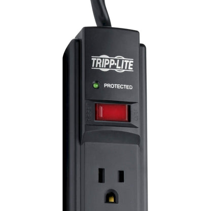 Tripp Lite Protect It! 6-Outlet Surge Protector, 6-Ft. Cord, 790 Joules, Diagnostic Led, Black Housing
