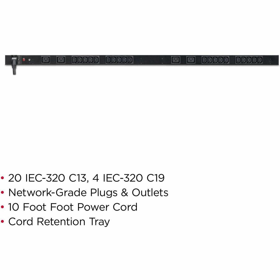 Cyberpower Pdu20Bv32F Power Distribution Unit (Pdu) 32 Ac Outlet(S) 0U Black