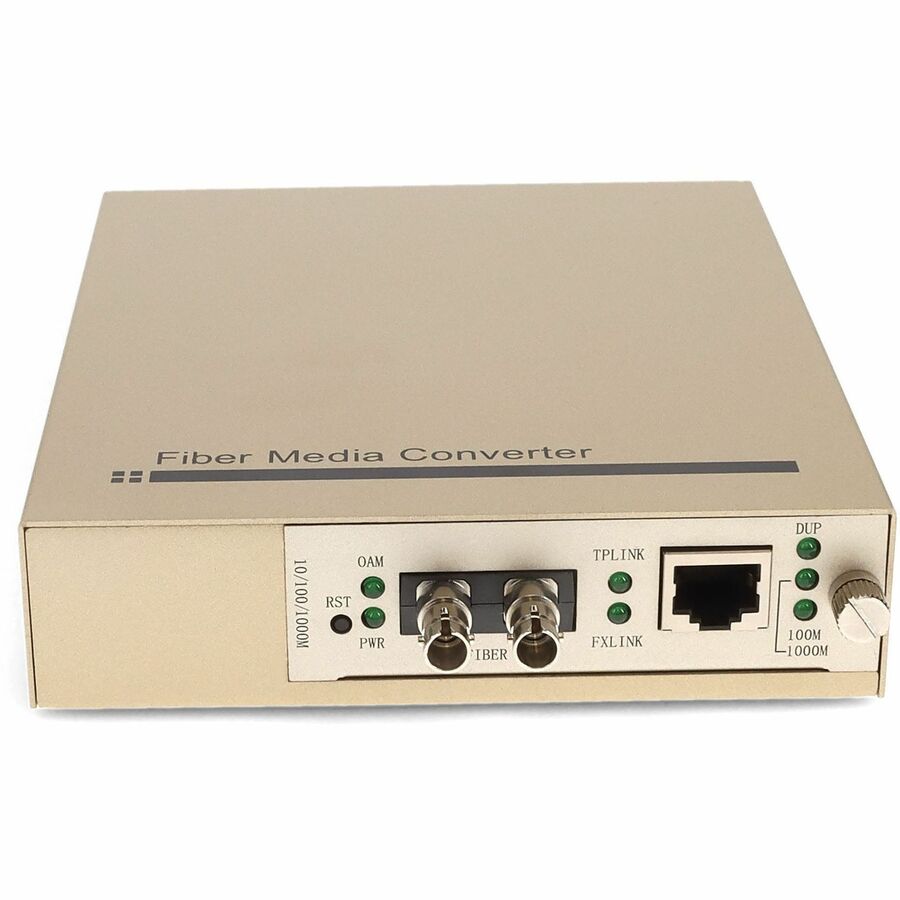 Addon 10/100/1000Base-Tx(Rj-45) To 1000Base-Sx(St) Mmf 850Nm 550M Managed Media Converter