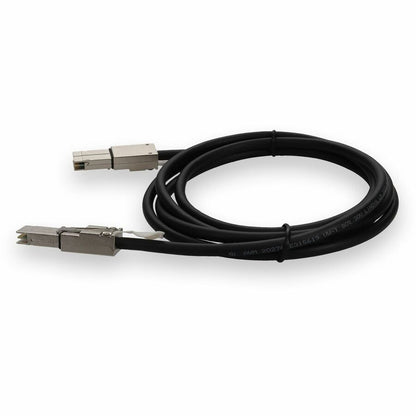 Addon Networks Cab-Stk-E-3M-Ao Infiniband Cable Flexstack Black, Metallic