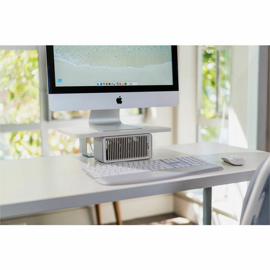 Kensington Coolview™ Wellness Monitor Stand With Desk Fan