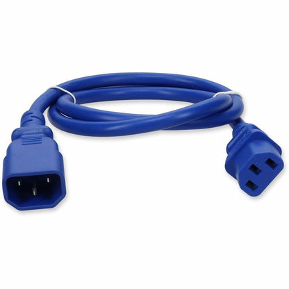 Addon Networks Add-C132C1414Awg6Ftbe Power Cable Blue 1.83 M C14 Coupler C13 Coupler