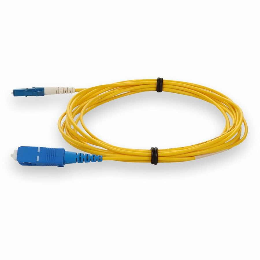 AddOn Fiber Optic Simplex Patch Network Cable ADD-SC-LC-MB1MS9SMF