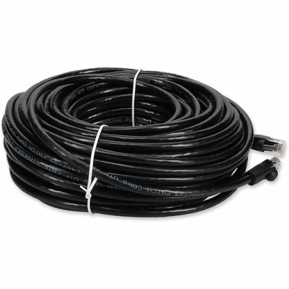 AddOn 60ft Black CAT 6 PVC Ethernet Cable Snagless Bubble Boot RJ-45 M/M ADD-60FCAT6-BK