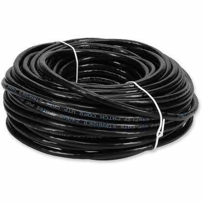 AddOn 60ft Black CAT 6 PVC Ethernet Cable Snagless Bubble Boot RJ-45 M/M ADD-60FCAT6-BK