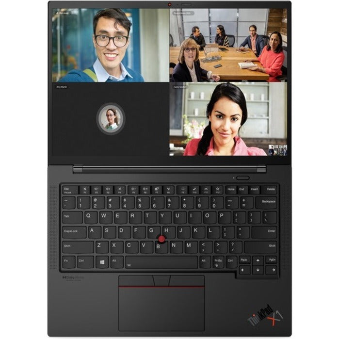 Lenovo-IMSourcing ThinkPad X1 Carbon Gen 9 20XW004RUS 14 Touchscreen Ultrabook - WUXGA - Intel Core i7 11th Gen i7-1185G7 - vPro Technology - 16 GB - 512 GB SSD - English Keyboard - Black Paint"