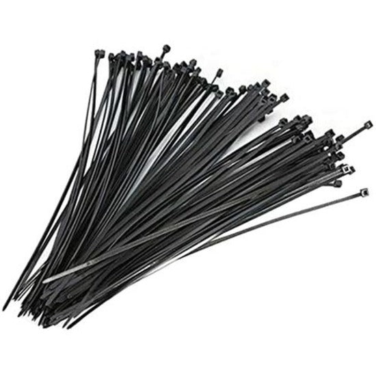 250Pk 6In Cable Ties Black,Nylon Zip Tie Wraps Ul Taa