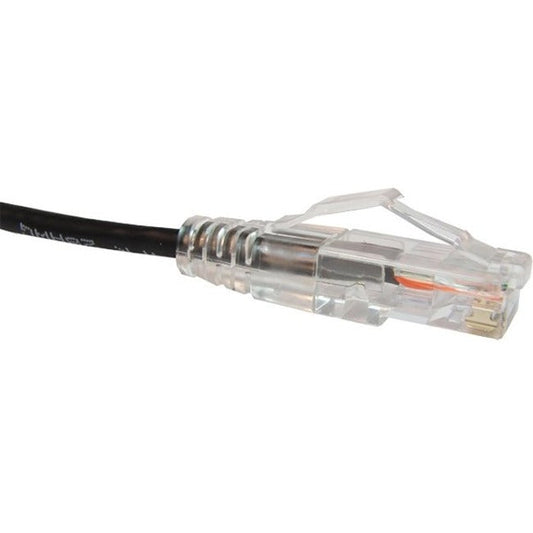 30Ft Cat6 Clearfit Slim Patch Cable Blk