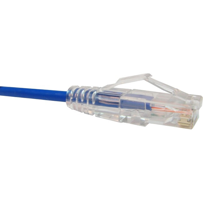 30Ft Cat6 Clearfit Slim Patch Cable Blue