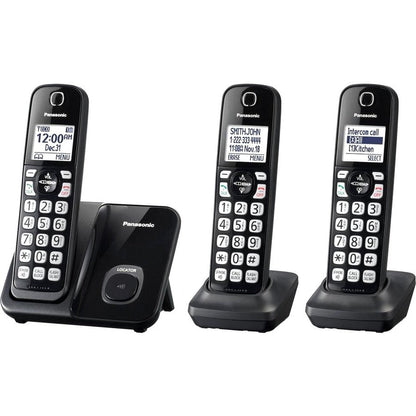 3HS Cordless Telephone in black KX-TGD513B