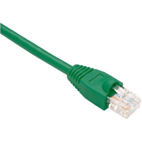 50Ft Green Cat5E Patch Cable, Utp, No Boots