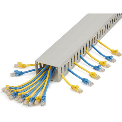 78In Slots Wiring Cable Raceway,Pvc Duct M1 Rated Nf Fire Resistant Cbmwd7550