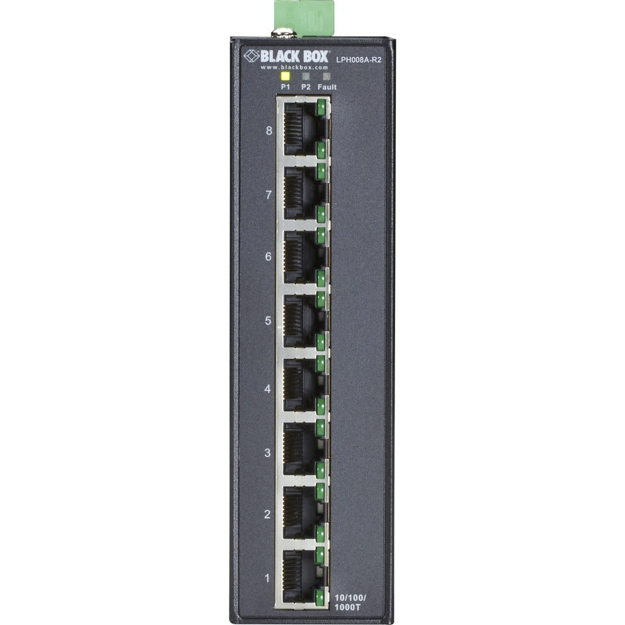8-Port Industrial Unmanaged Gig,Abit Poe+ Switch