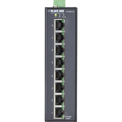 8-Port Industrial Unmanaged Gig,Abit Poe+ Switch