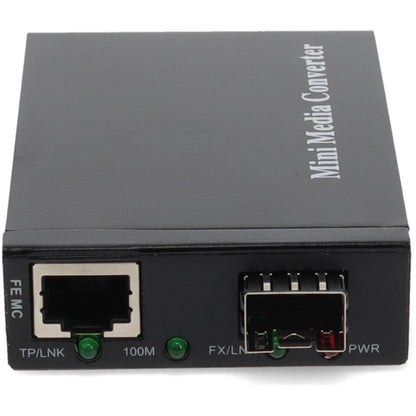 Addon 10/100Base-Tx(Rj-45) To Open Sfp Port Mini Media Converter