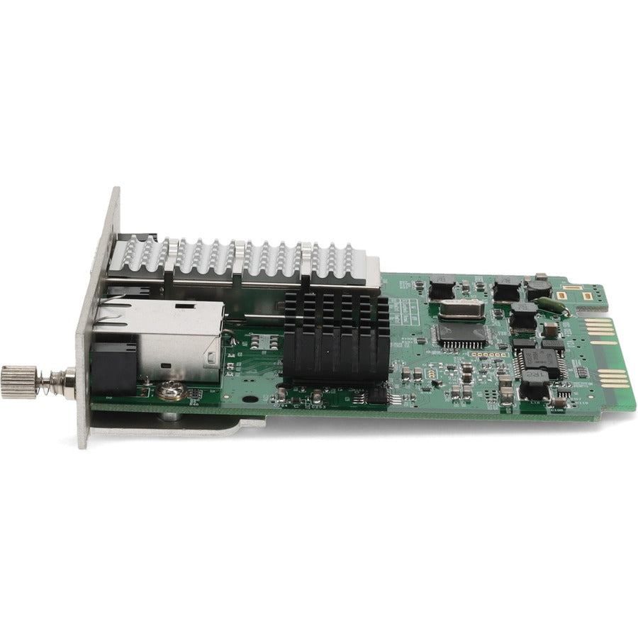 Addon 10Gbase-T Rj-45 & Xfp Slot Media Converter Card For Our Our Or Standalone Systems