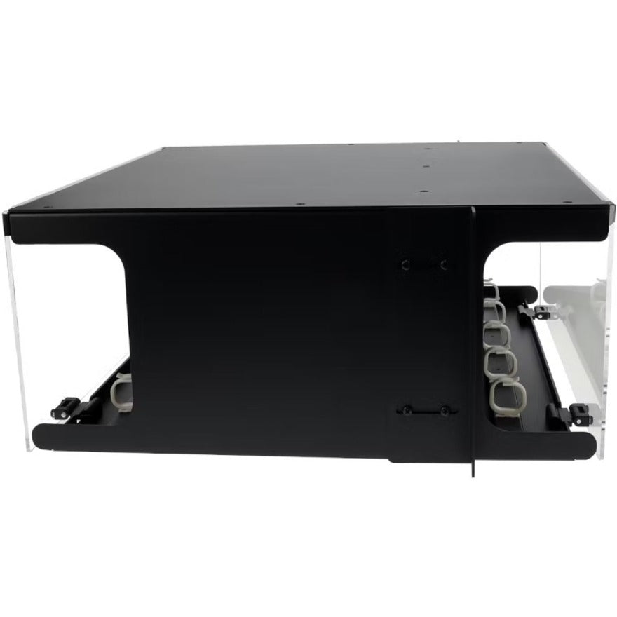 Addon 19-Inch Patch Panel,12 Open Lgx Cassette Bays