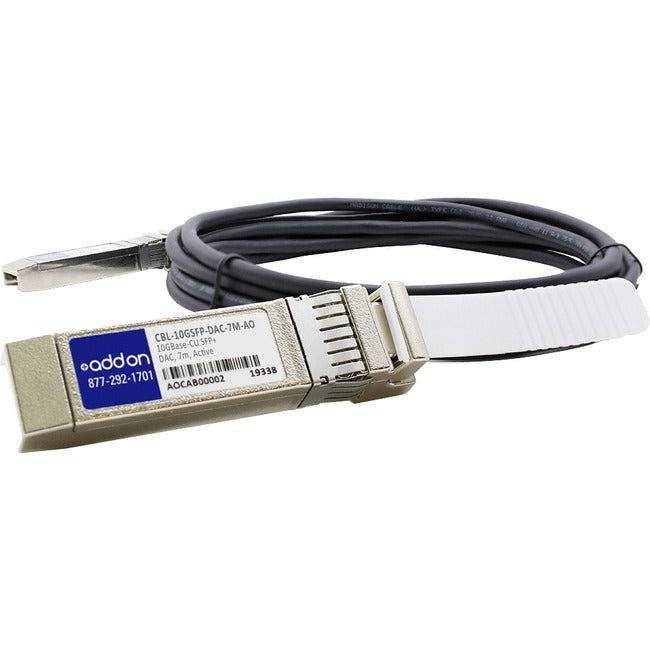 Addon Force10 Networks Cbl-10Gsfp-Dac-7M Compatible Taa Compliant 10Gbase-Cu Sfp