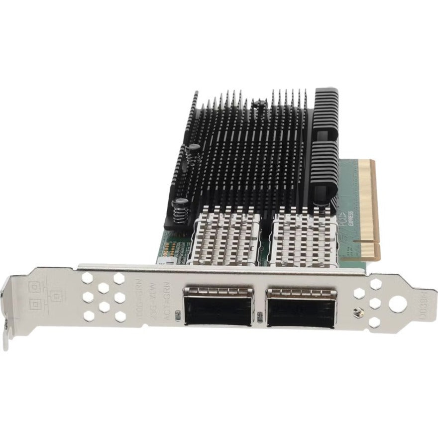 Addon Networks Add-Pcie4-2Qsfp28 Network Card Internal Ethernet