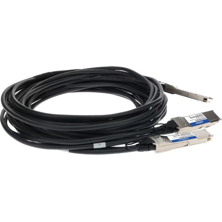 Addon Networks Mcp7H50-H001R30-Ao Infiniband Cable 1 M Qsfp56 2Xqsfp56 Black