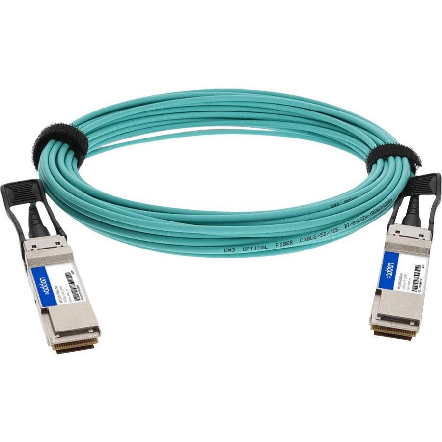 Addon Networks Mfs1S00-V001E-Ao Infiniband Cable 1 M Qsfp56 Aqua Colour