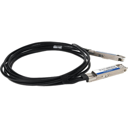 Addon Networks Osfp-400G-Pdac3M-Ao Infiniband Cable 3 M Black, Silver