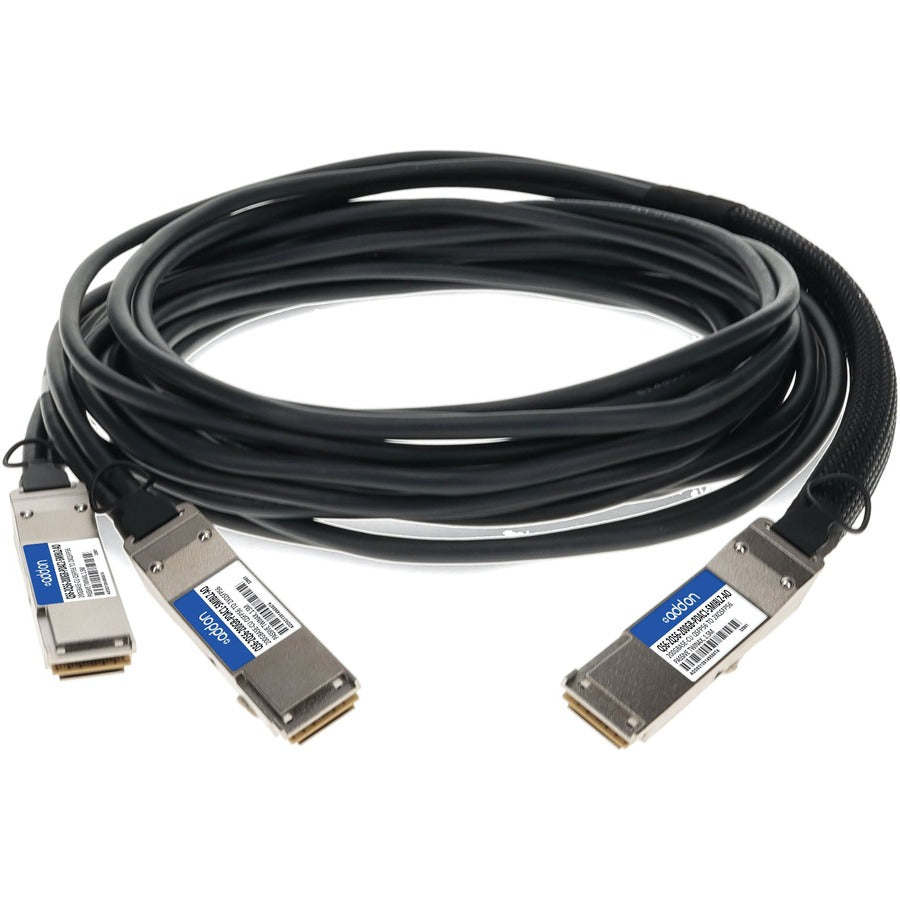 Addon Networks Q56-2Q56-200Gb-Pdac1-5Miblz-Ao Infiniband Cable 1.5 M Qsfp56 2X Qsfp56 Black