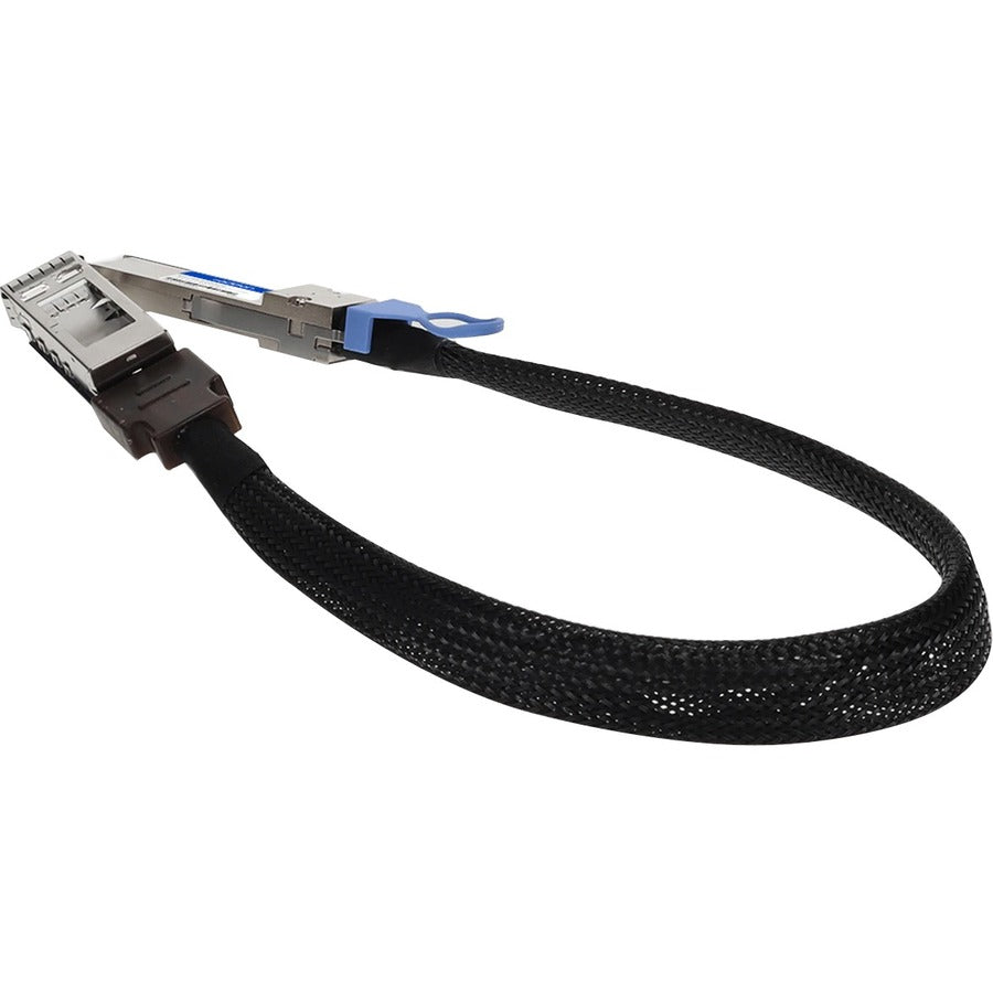 Addon Networks Qsfp-100G-Ext22Cm-Ao Infiniband Cable 0.22 M Qsfp28 Black