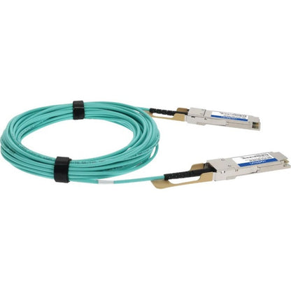 Addon Networks Qsfp-Otu4-Aoc1M-Ao Infiniband Cable 1 M Qsfp28 Turquoise