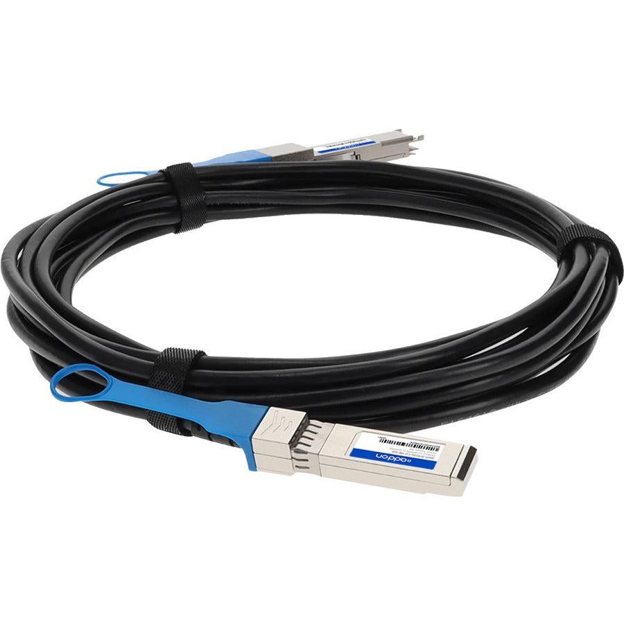 Addon Networks Qsfp-Sfp25G-Cu-2M-Ao Infiniband Cable Qsfp28 1X Sfp28 Black