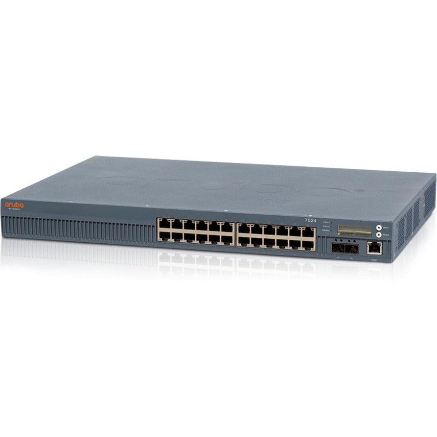 Aruba, A Hewlett Packard Enterprise Company 7024 (Rw) Network Management Device 4000 Mbit/S Ethernet Lan Power Over Ethernet (Poe)