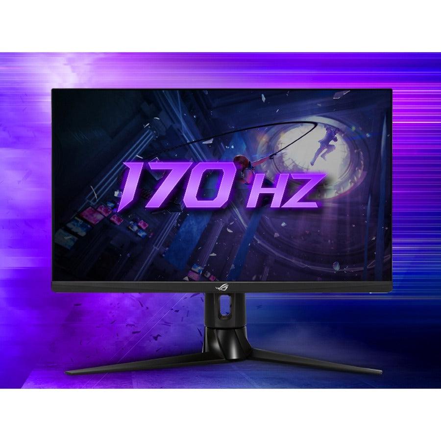 Asus Rog Strix 27" 1440P Hdr Gaming Monitor (Xg27Aq) - Qhd (2560 X 1440), Fast Ips, 170Hz, 1Ms, G-Sync Compatible, Extreme Low Motion Blur Sync, Eye Care, Hdmi Displayport Usb 3.0 Hub, Displayhdr 400
