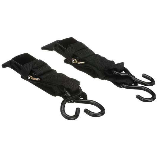 Attwood Quick-Release Transom Tie-Down Straps 2" x 4&#39; Pair