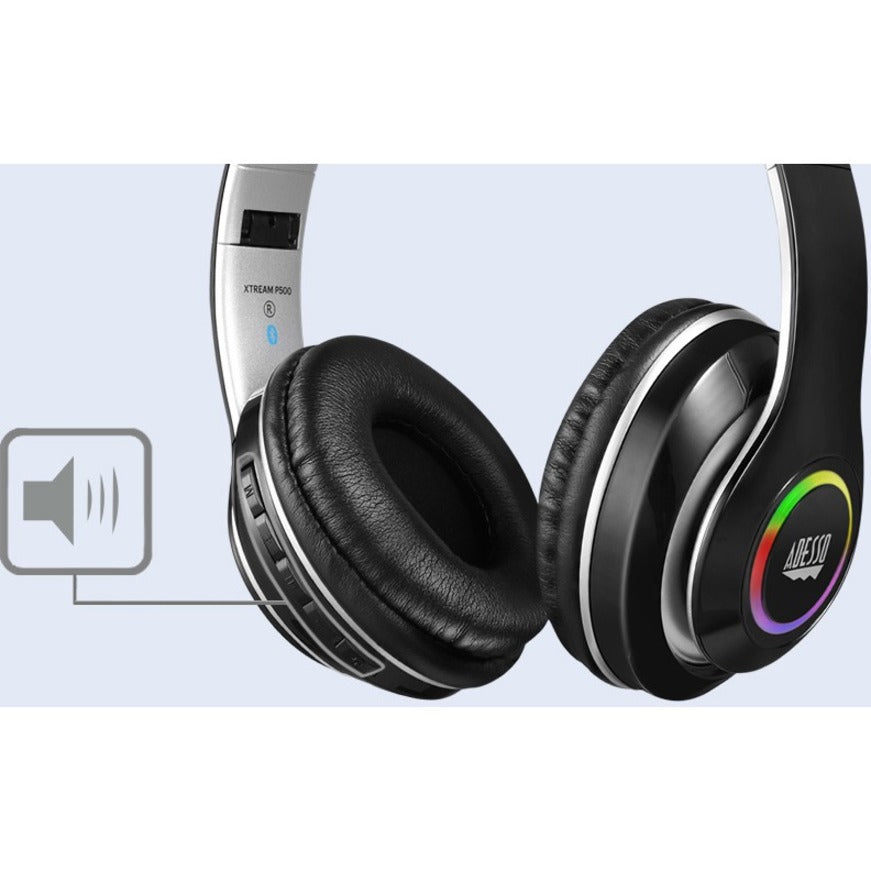 Bluetooth Stereo Headphone With,Built In Microphone