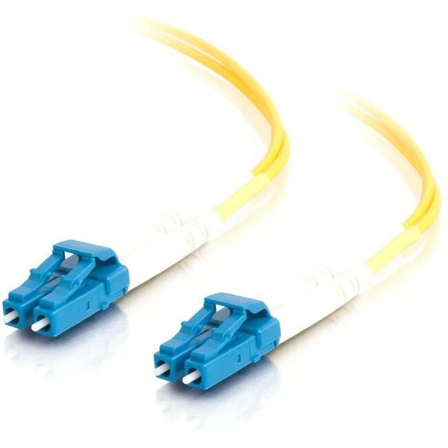 C2G 10M Lc-Lc 9/125 Duplex Single Mode Os2 Fiber Cable - Yellow - 33Ft Os2 Cable