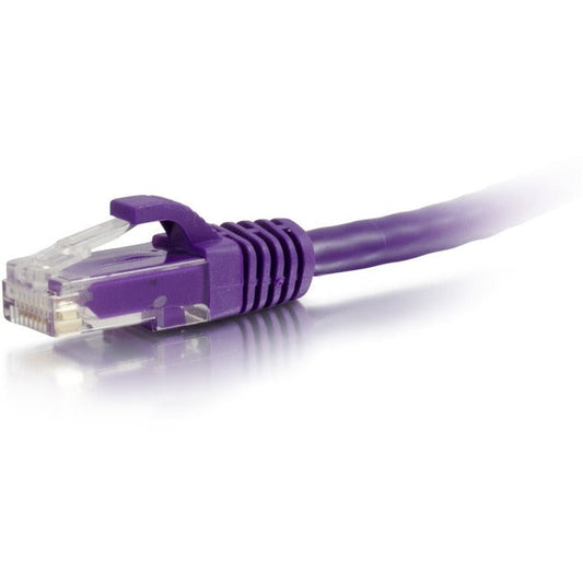 C2G 6In Cat6A Snagless Unshielded (Utp) Network Patch Ethernet Cable-Purple - 6