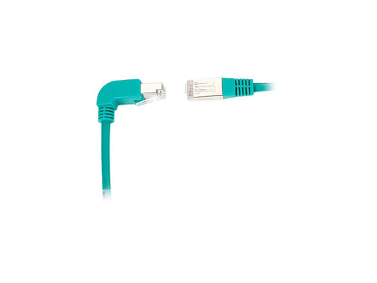 Cat5E 100-Mhz Molded Angled Stranded Ethernet Patch Cable - Shielded (F/Utp), Cm Bbx-Evnsl22Es01590Ds