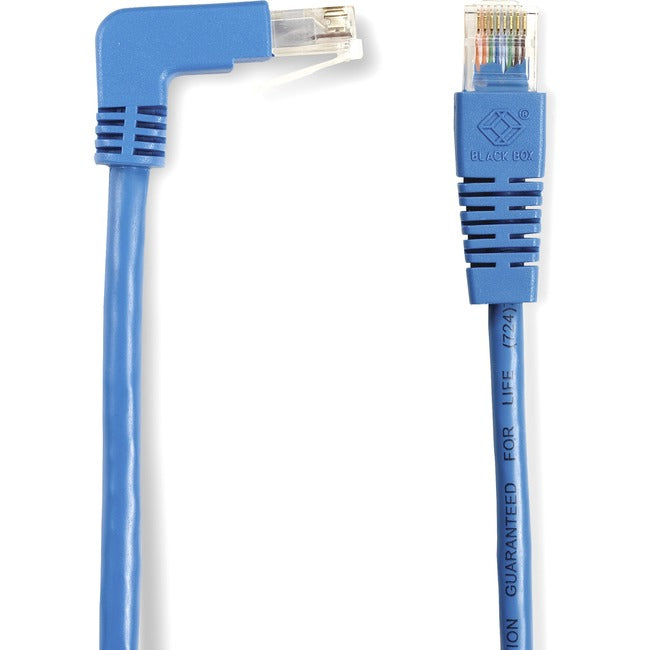 Cat6 250-Mhz Molded Angled Stranded Ethernet Patch Cable - Unshielded (Utp), Cm Bbx-Evnsl216000390Ds