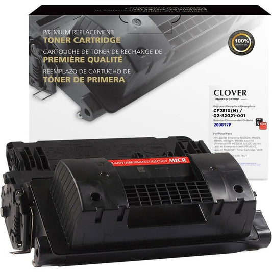 Clover Technologies Remanufactured High Yield Laser Toner Cartridge - Alternative For Hp Cf281X - Black - 1 Pack