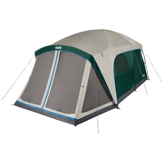 Coleman Skylodge&trade; 12-Person Camping Tent w/Screen Room - Evergreen